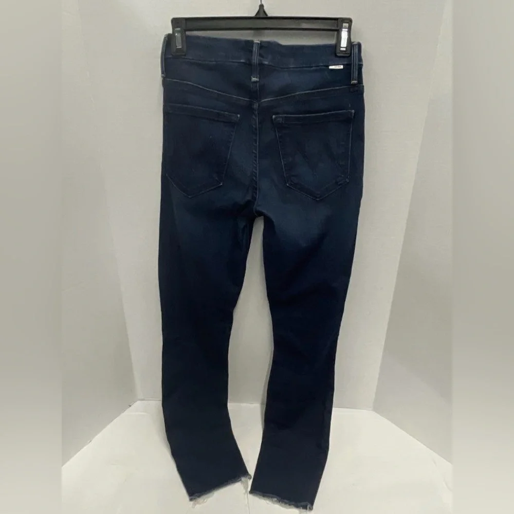 MOTHER High Waisted Ankle Frayed Jeans - Picture 3 of 5